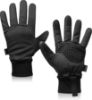 Picture of OnWander Winter Gloves - PU Leather Touchscreen - Black M