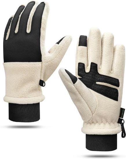 Picture of OnWander Winter Gloves - Spliced Fleece - Black S
