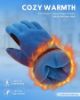 Picture of OnWander Winter Gloves - Men's Reinforced Touchscreen - Blue L